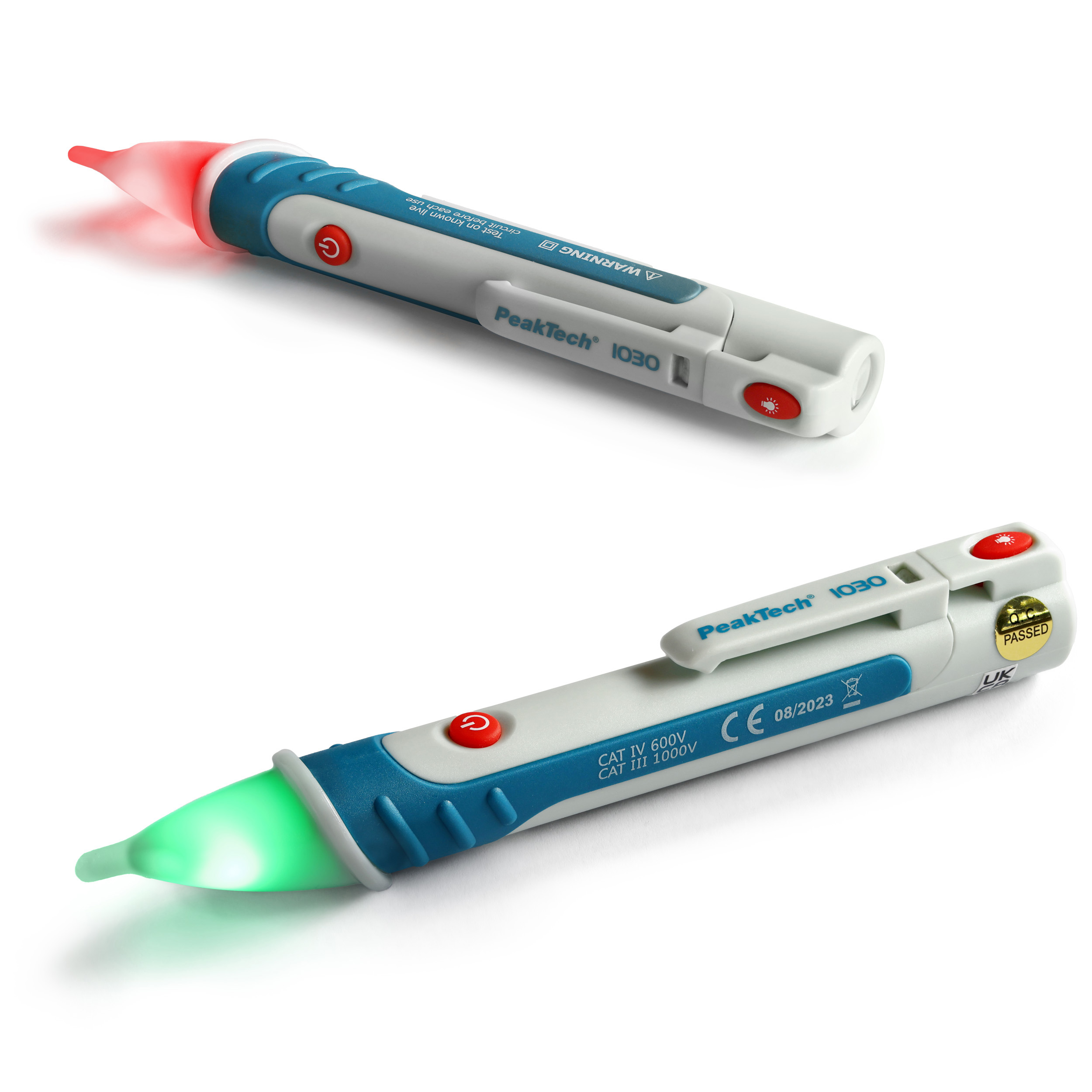 Non contact voltage testers